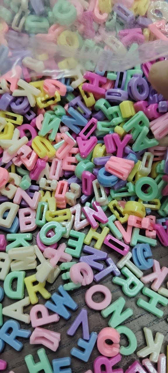 alphabet beads candy pastel 3 alphabet beads candy pastel 3